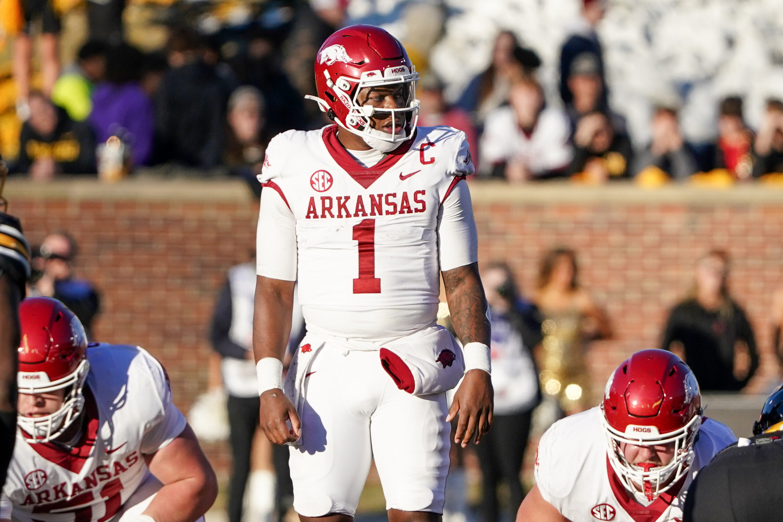 McFadden's Game Has Arkansas Gaining Ground - The New York Times