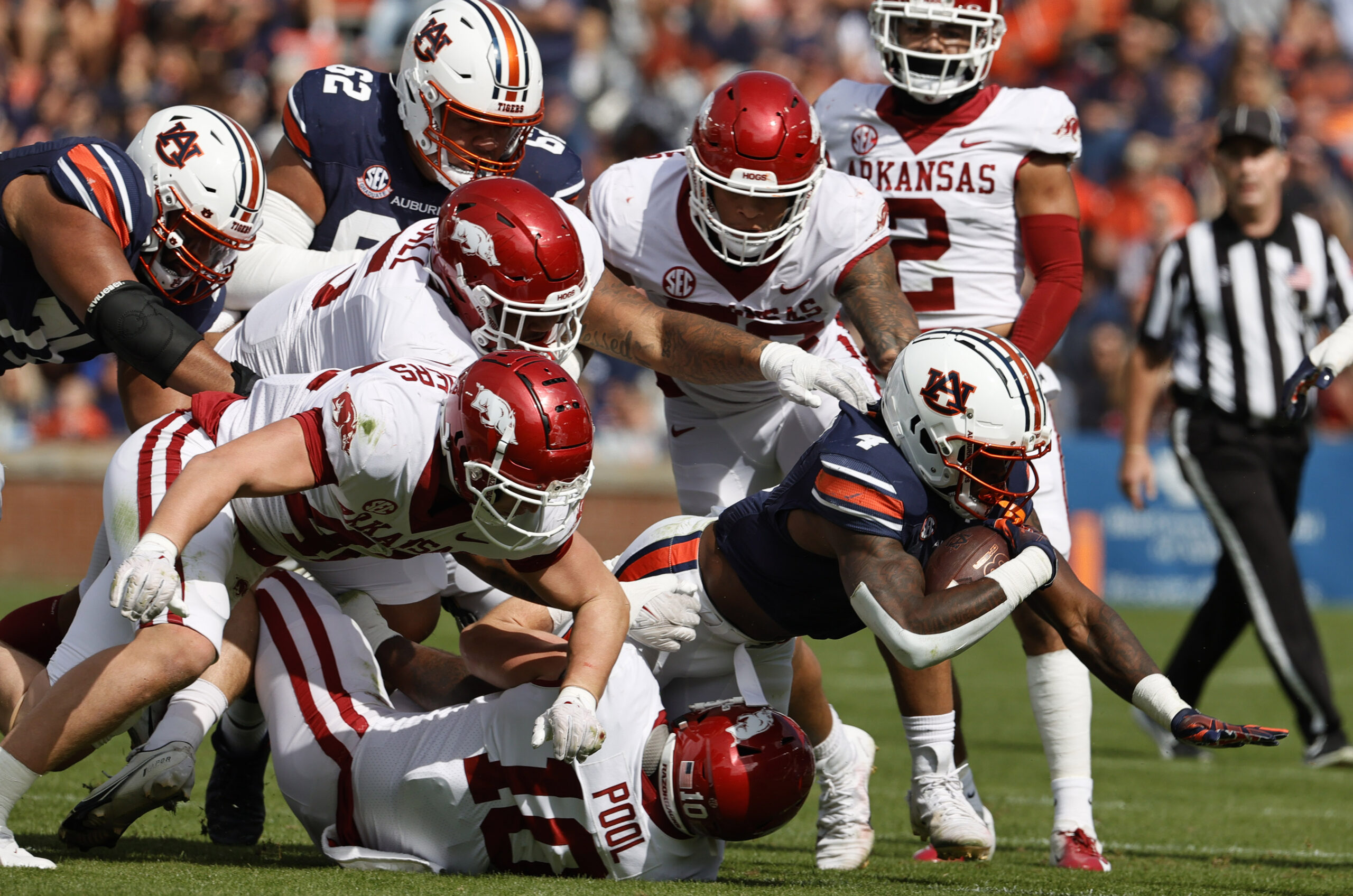 Arkansas at auburn